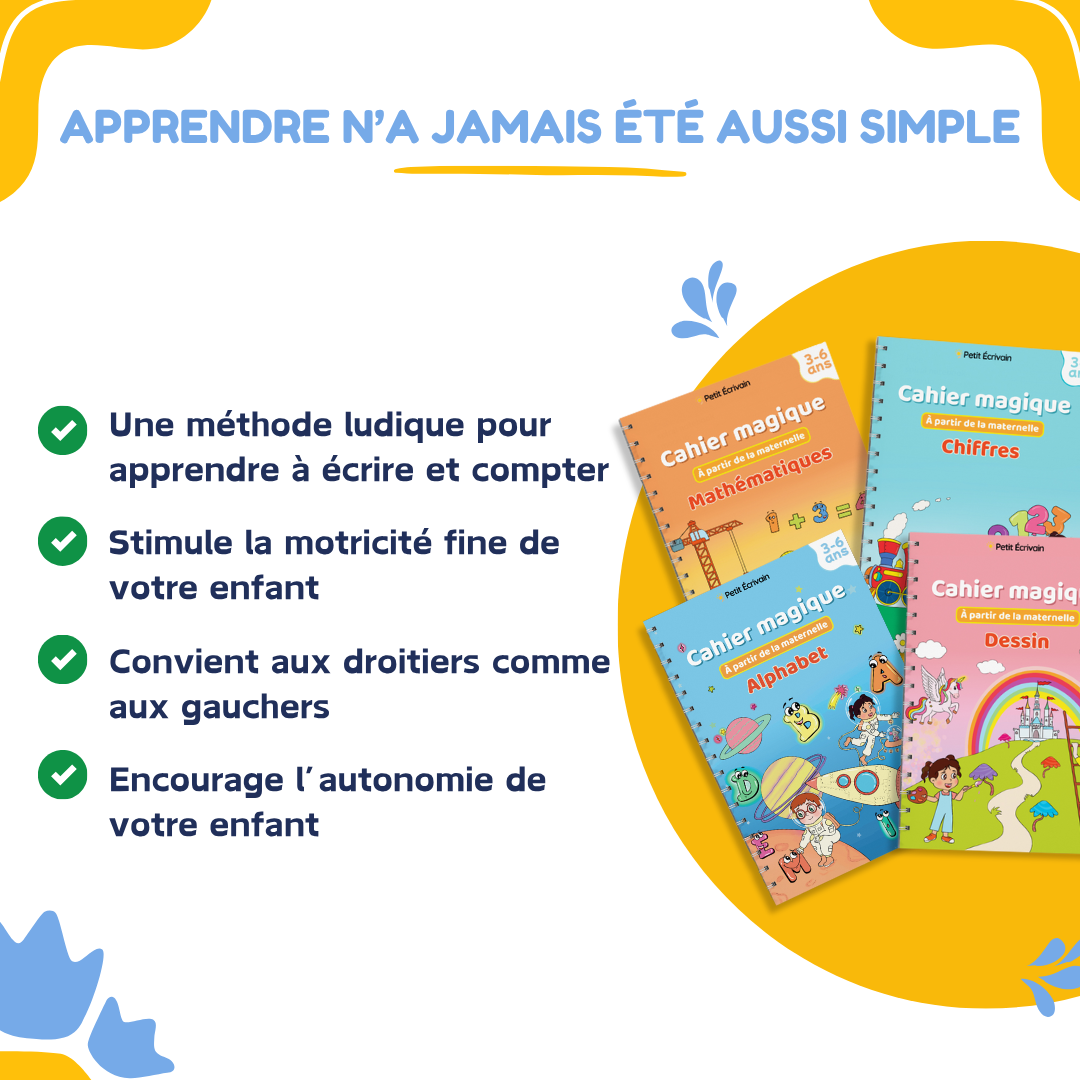 Cuadernos mágicos I Pequeño Escritor®