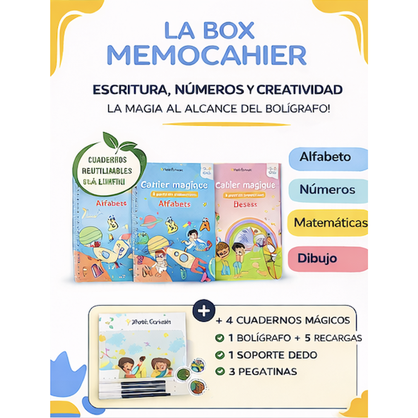 Cuadernos mágicos I MemoCahier®