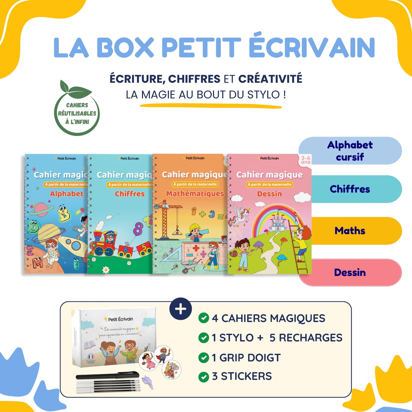 Cuadernos mágicos I Pequeño Escritor®